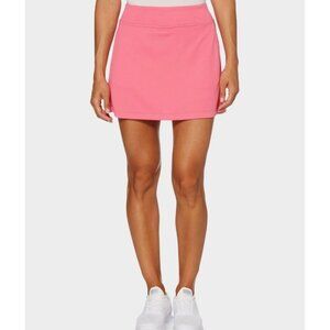 NEW PGA Tour Golf Skort UPF 50 Sun Protection Pockets Pink XL Tummy Slim Stretch